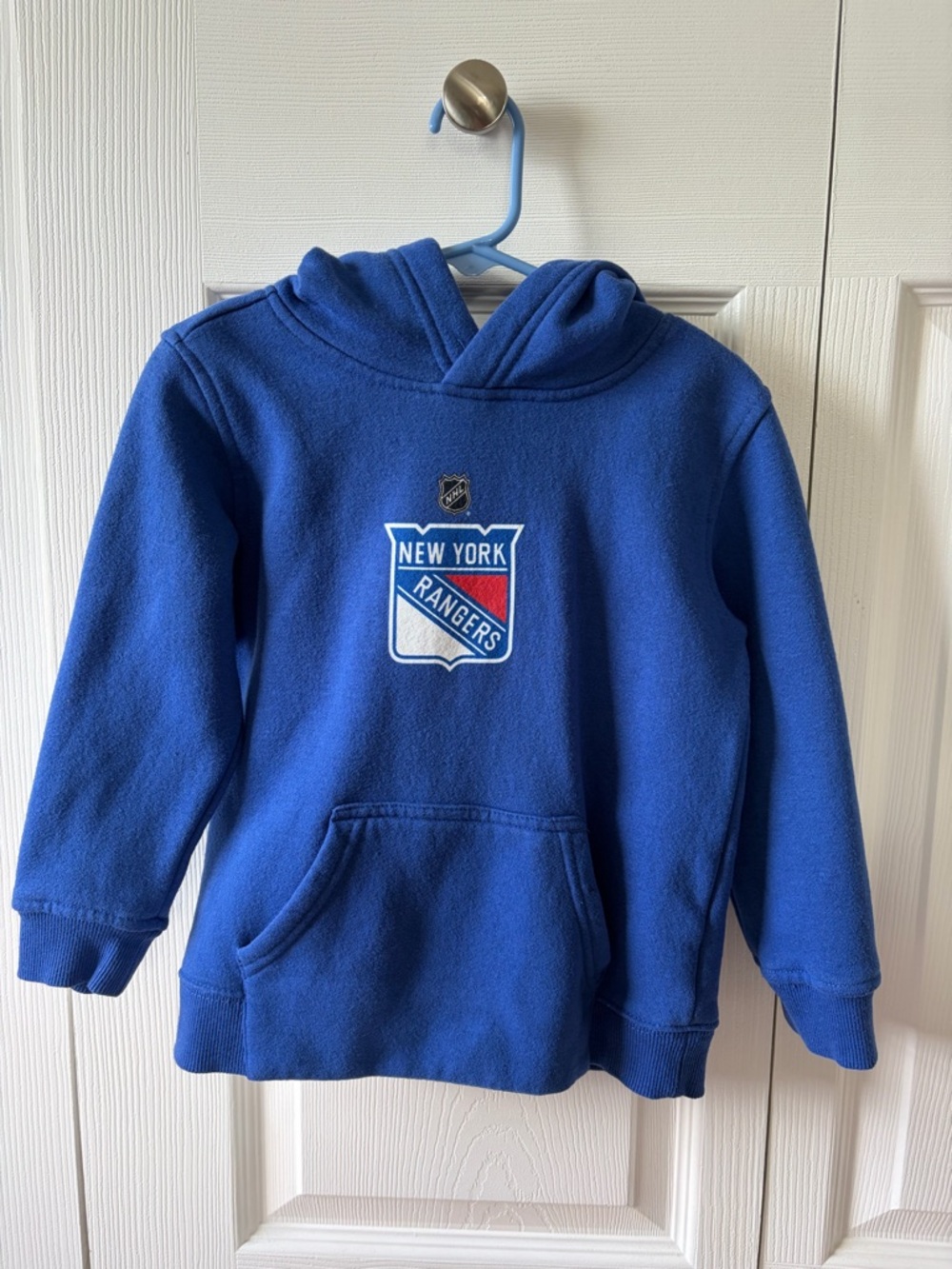 Kids Blue Hoodie - New York Rangers toddler Team Pullover